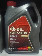   S-OIL 7 RED #9 5W-40 4 , 