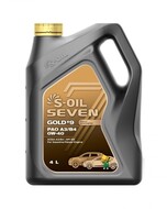   S-OIL 7 GOLD #9 PAO A3/B4 0W40 4  